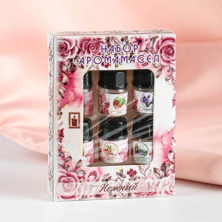 A set of essential oils "Tender", 6 pieces of 3 ml, a wealth of aroma
