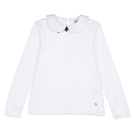 Bluez for girls PlayTode, height 134 cm, white color-5