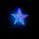 LED figure "Star" 60 cm, plastic, 220 V, glow white