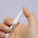 Nail design marker, acrylic, 13.5 cm, white color