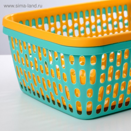 Storage basket, 35 × 25 × 12 cm, color mix-8