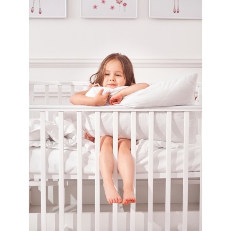 Soft pillow, size 40x60 cm, white color-1