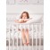 Soft pillow, size 40x60 cm, white color