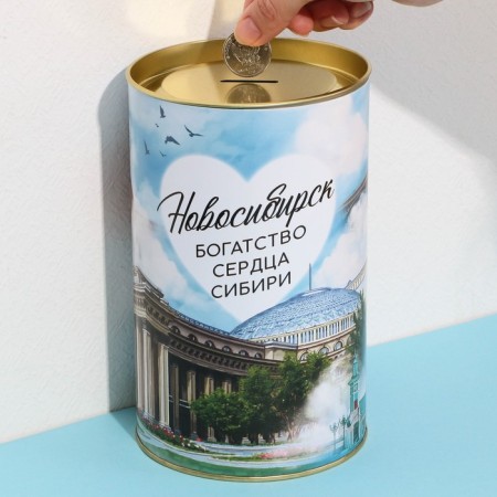 Копилка XXL «Новосибирск», 20 х 12,5 см-2