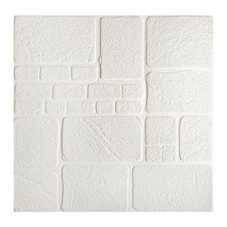 Self -adhesive PVC panel "White Tile" 69*68cm