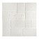 Self -adhesive PVC panel "White Tile" 69*68cm