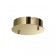 Ceiling base Odeon Light. Version, 50x255 mm, gold color