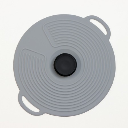 Universal share, silicone, d = 20 cm, gray color-5