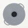 Universal share, silicone, d = 20 cm, gray color