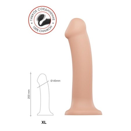 Strap-on strap-on strap-on-on-me, silicone, bodily, 20 cm-5