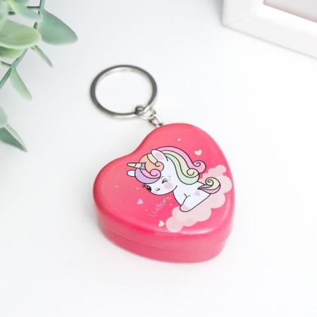 Casket on the ring Metal Heart "Stew Kid" mix 2.2x4.8x4.8 cm-1