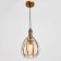 Lamp Bayerlux 59812/1 E27 40W bronze 17x17x28-128 cm