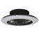 Mantra Alisio, LED, 4900LM, 2700-5000K, 165 mm, black color, black