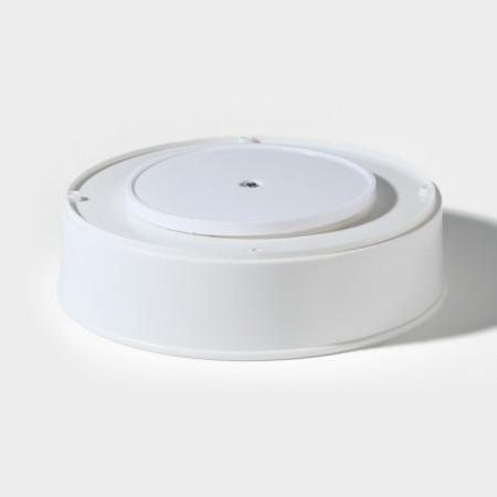 Plastic tray rotating, d = 23 cm, white color-3