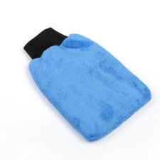 Car cleaning mittens, 24 × 16 cm, blue