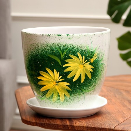 Flower Gerbera Green Green 5 L-3