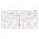 New Year's napkins Paper Art Bouquet "Silver Snowflakes", 2 layers, 20x20 cm, 250 pcs.