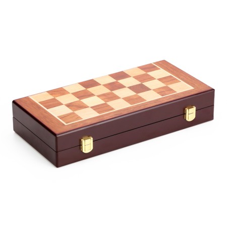 Chess, board 31 x 31 cm, King H-7 cm, Pig H-3.5 cm-6