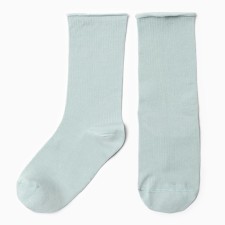 Women's socks, color eucalyptus, size 23-25