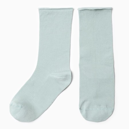 Women's socks, color eucalyptus, size 23-25