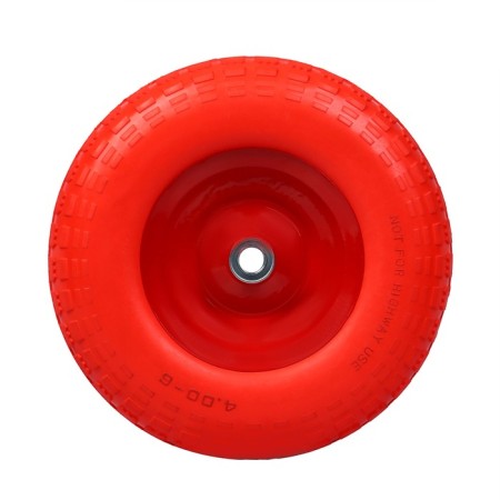 Polyurethane wheel, d = 330 mm, hub: diameter 20 mm, length 80 mm-2