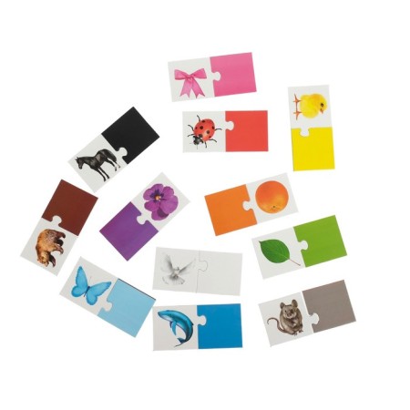 Pair puzzles "Colors", 24 details-2