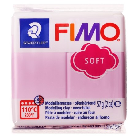 Plastic - polymer clay, 57 g, Effect Pastel, pastel pink-1