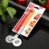 Knife for pizza and dough the Valdai Dolyan, two -sided, beige color, silver color