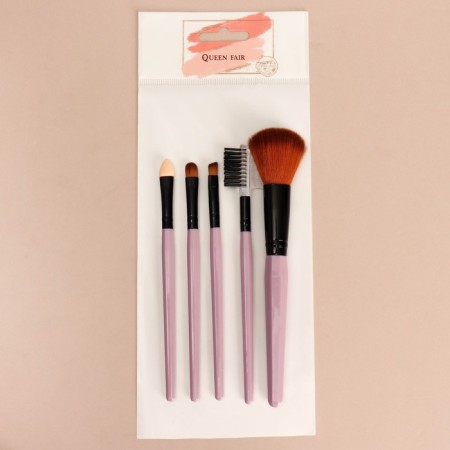 Set of makeup brushes "Soft", 5 objects, color mix-8