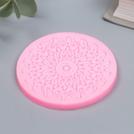 Mold Silicon "Mehendi" 6.8x6.8 cm-1