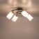 Ceiling chandelier Citilux "Sierra" CL119241, 41x30x18.5 cm, 4x75W, E27, Black Color Black