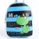 Baby backpack on lightning, blue color