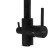 Accoona A5179-4F kitchen mixer, with output for drinking water, brass, black color