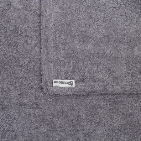 Tainted towel “Broke I” 85x85 cm, gray, 100% cotton, 320 g/m2-9