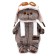 Soft toy "Basik in a helmet and scarf", 19 cm