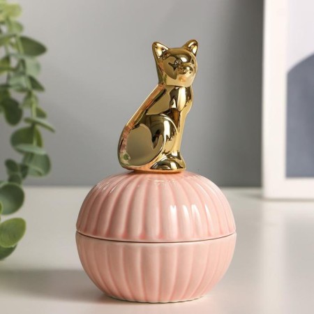 Coramics Coramics "Golden Kitten" 12.5x8x8 cm-1