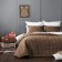 Software "Soft": size 250 × 270 cm, pillowcases 40 × 60 cm - 2 pcs, brown