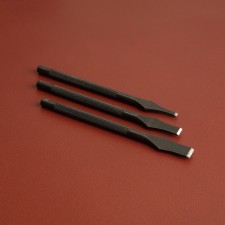 A set of skin carriers 11.4 cm, 3 pcs, black color
