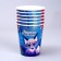 A one -time paper glass "Fairytale Birthday", a set of 6 pcs, 250 ml