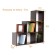 Shelves-stellah hinged/floor PD-8, 784x200x784, wenge