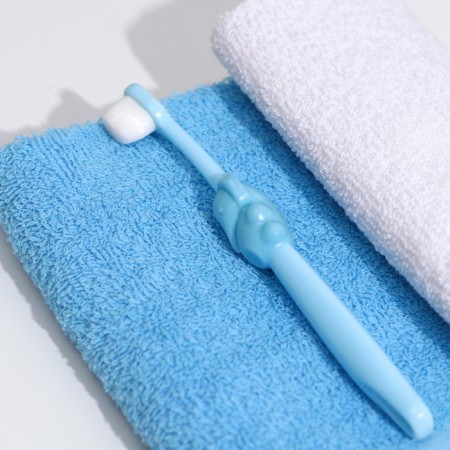 Dental brush, nursery, 2-9 years old, 10,000 bristles, ultramm, blue