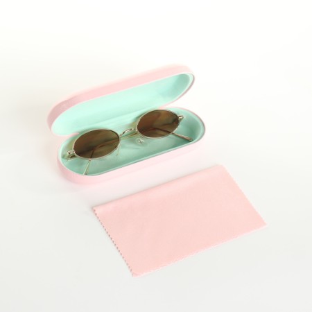 Case for glasses on the cracker, pink color-3