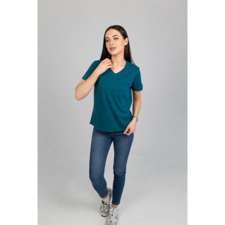 Jumper female ise, size 50 cm, emerald color-1