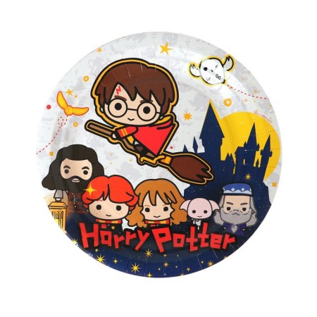 Paper plate "Harry Potter", 18 cm, 6 pcs.