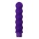Unrealistic vibrator Toyfa A-Toys, silicone, purple color, 17 cm