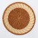 Basket for fruits and bread of the milking “milk chocolate”, D = 24 cm