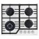 Hlect surface Maunfeld EGHG.64.73CW/G, gas, 4 burners, white