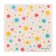 Napkins single -layer "stars" 24x24 cm, set of 50 pcs.
