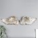 Souvenir Polystone Wall Decor "Silver Wings" set 2 pcs wing size 18x41x6 cm