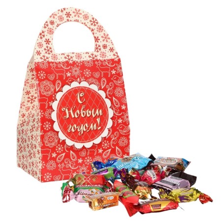 New Year. Gift set of sweets "Happy New Year", 200 g-1
